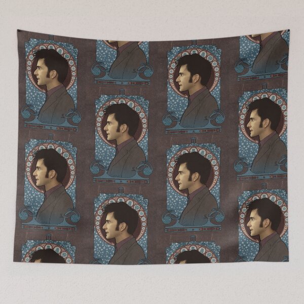 Item preview, 9th Doctor art nouveau designed and sold by koroa.