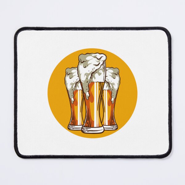 Item preview, Beer T-ShirtBeer Glasses designed and sold by WeirCanning.