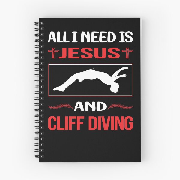 Item preview, Funny Jesus Cliff Diving designed and sold by FifineCroteau.