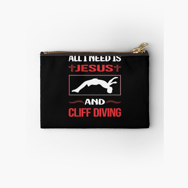 Item preview, Funny Jesus Cliff Diving designed and sold by FifineCroteau.