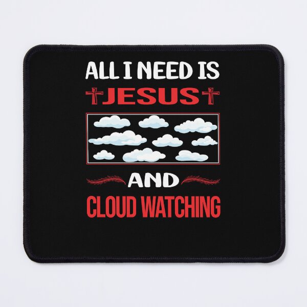 Item preview, Funny Jesus Cloud Watching designed and sold by FifineCroteau.