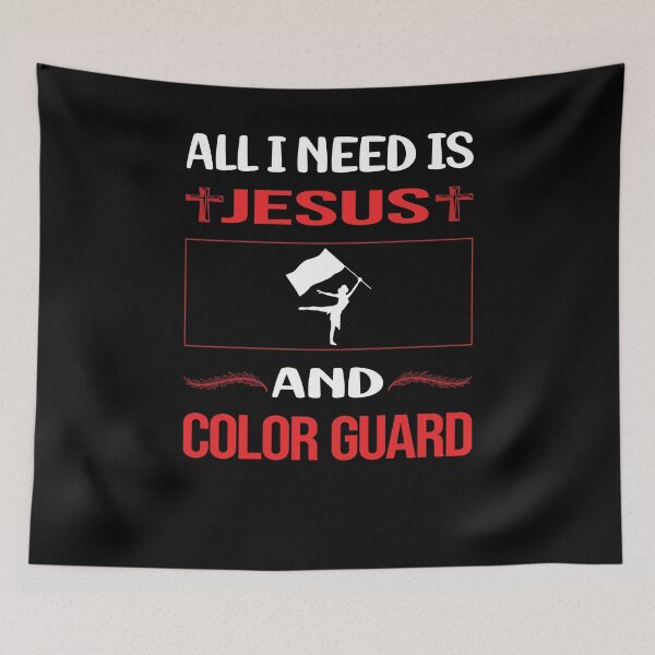 Item preview, Funny Jesus Color Guard Colorguard designed and sold by FifineCroteau.