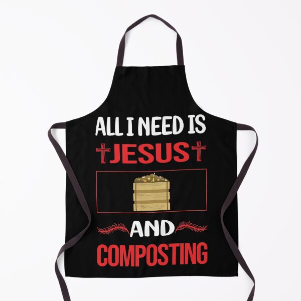 Item preview, Funny Jesus Composting Compost Composter designed and sold by FifineCroteau.