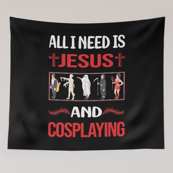 Item preview, Funny Jesus Cosplaying Cosplay Cosplayer designed and sold by FifineCroteau.