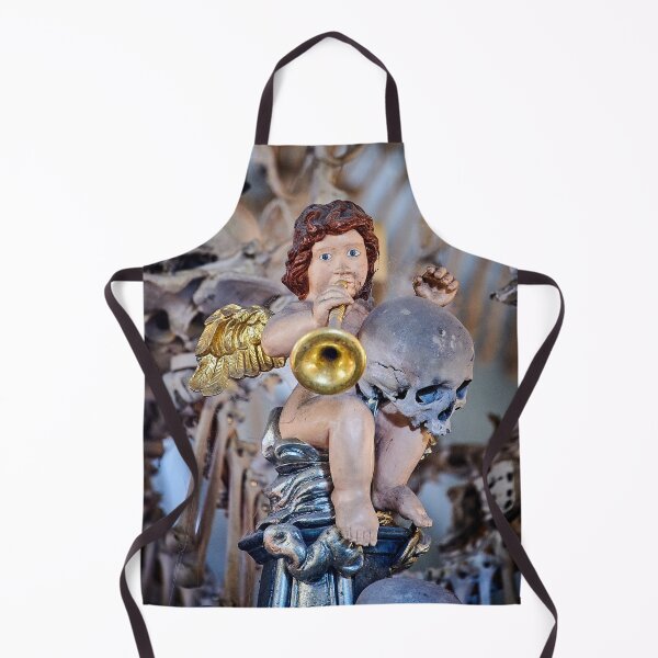Item preview, Sedlec Ossuary Cherub Photo Art, Skull Bone Church designed and sold by Sedlec Ossuary Project.