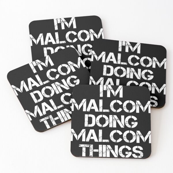 Item preview, Malcom Name T Shirt - I'm Malcom Doing Malcom Things Name Gift Item Tee designed and sold by chezeva.