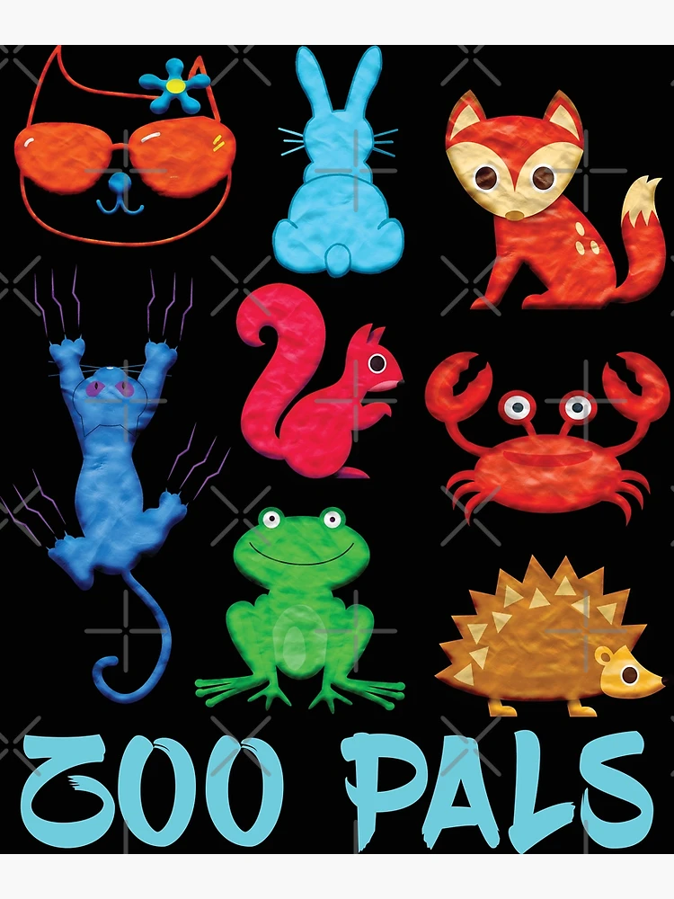 zoo pals zoopals  Poster for Sale by medox90