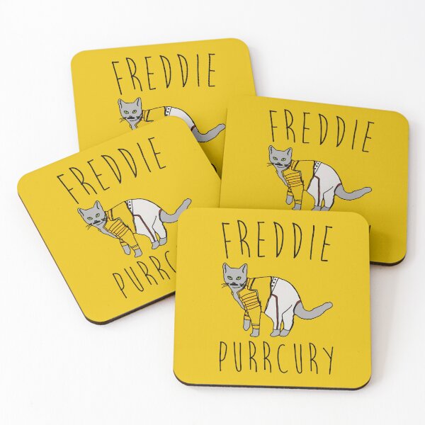 Artikelvorschau, Freddie Purrcury Katzenparodie entworfen und verkauft von seliemc.