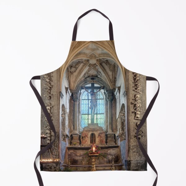 Item preview, Sedlec Ossuary Altar Photo Art, Skull Bone Church designed and sold by Sedlec Ossuary Project.