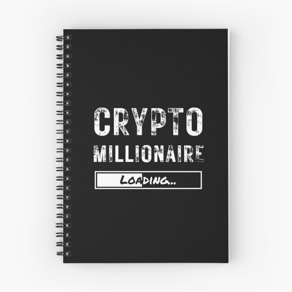 Item preview, Crypto Millionaire Loading - Cryptocurrency designed and sold by Dialogue Designs.