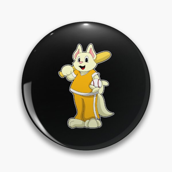 Item preview, Cat at Baseball with Baseball bat designed and sold by Snabdesign84.