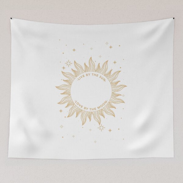 Item preview, Live By The Sun, Love By The Moon designed and sold by bikutumutluluk.