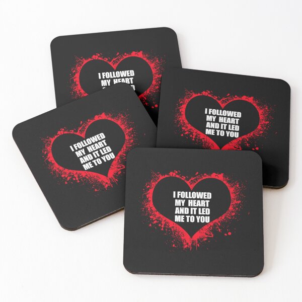 Item preview, Valentines day | I followed my heart and it led me to you text in red heart designed and sold by Yawarhassan9621.