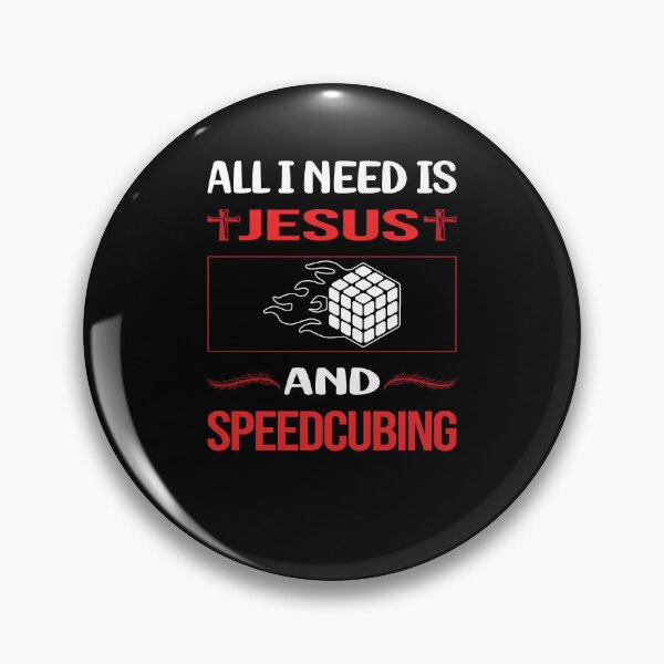 Item preview, Funny Jesus Speedcubing Speedcube Speedcuber Speed Cubing designed and sold by SunnyShop123.