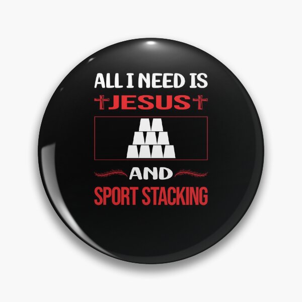 Item preview, Funny Jesus Sport Stacking Cup Stacking Speed Stacking designed and sold by SunnyShop123.