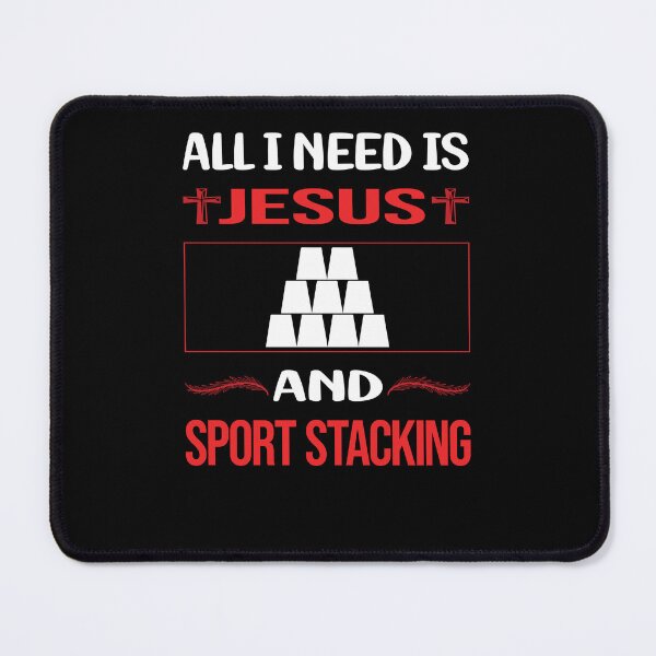 Item preview, Funny Jesus Sport Stacking Cup Stacking Speed Stacking designed and sold by SunnyShop123.