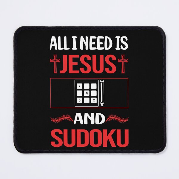Item preview, Funny Jesus Sudoku designed and sold by SunnyShop123.