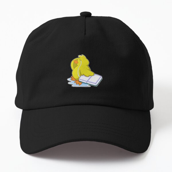 Ente mit Buch Dad Hat