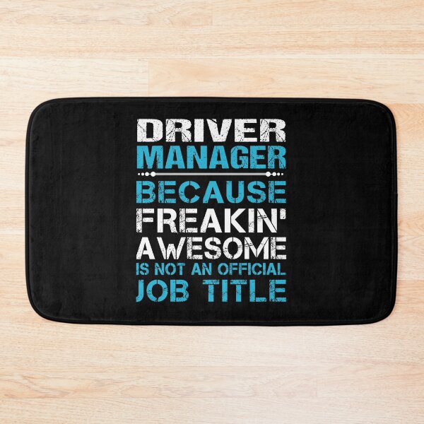 Item preview, Driver Manager T Shirt - Freaking Awesome Job Gift Item Tee designed and sold by oetate4774.