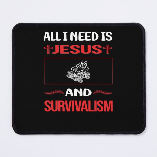 Item preview, Funny Jesus Survivalism Prepper Preppers Survival designed and sold by SunnyShop123.