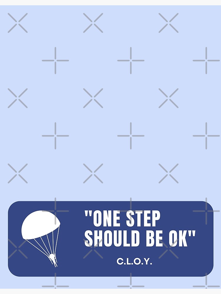 "CRASH LANDING ON YOU quotes CLOY Captain RI" Poster for Sale by