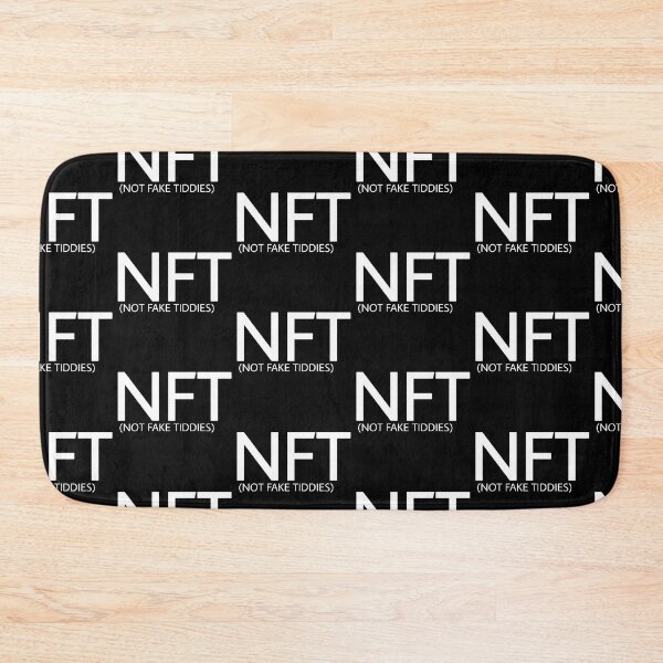 Item preview, NFT - Not Fake Tiddes Funny Quotes  designed and sold by Angees.