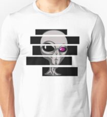 Ever Watchful Grey Alien Unisex T-Shirt