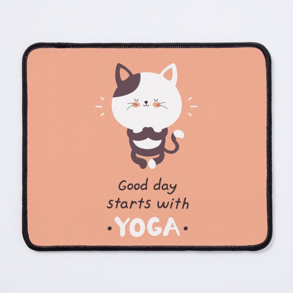 Item preview, Yoga Cat designed and sold by kawaiistudio.