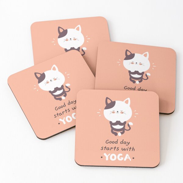 Item preview, Yoga Cat designed and sold by kawaiistudio.