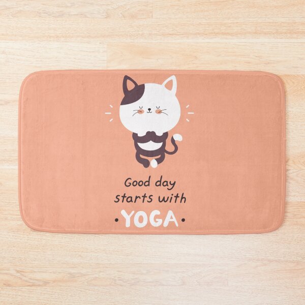 Item preview, Yoga Cat designed and sold by kawaiistudio.