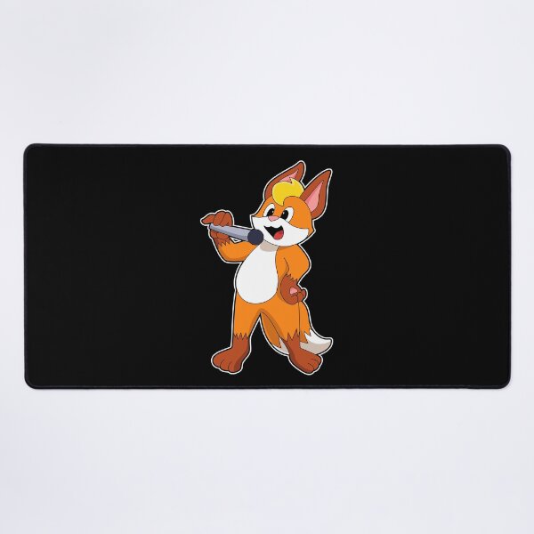 Item preview, Fox as Singer with Microphone designed and sold by Snabdesign84.