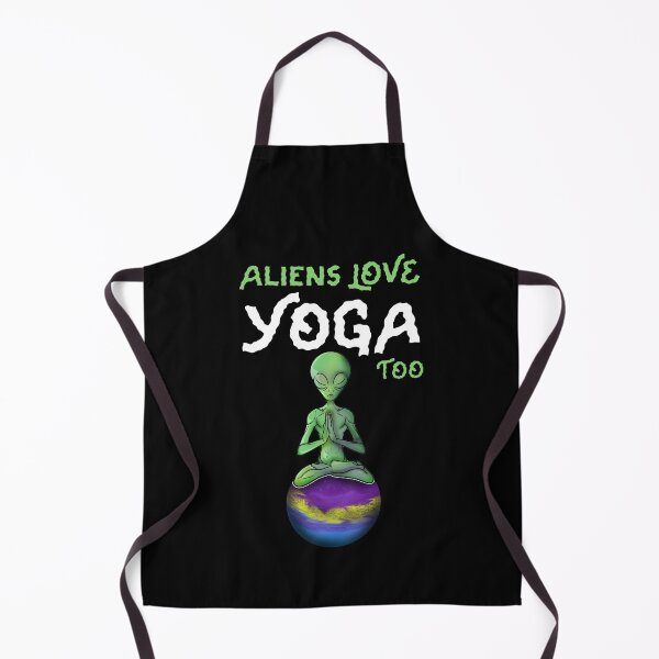 Item preview, Cute Alien love Yoga designed and sold by BlackSheepEllis.