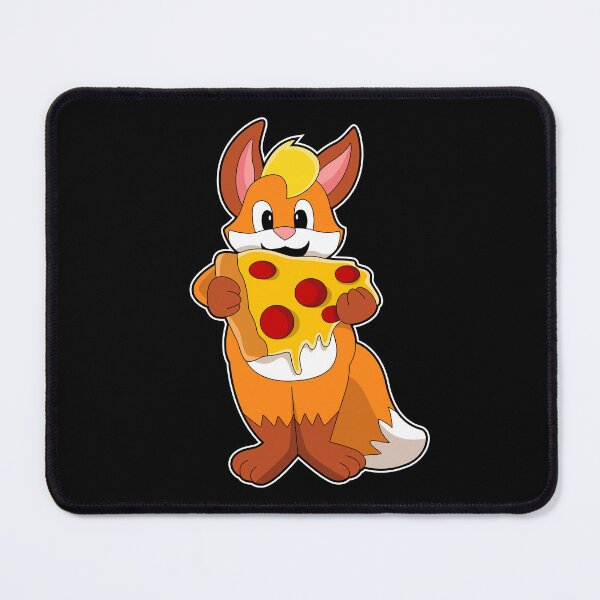 Item preview, Fox with Pizza designed and sold by Snabdesign84.