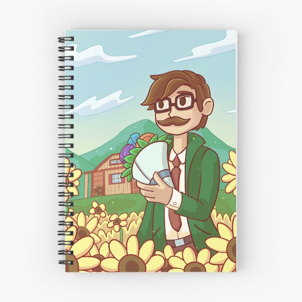 Item preview, A Bouquet for Dr Harvey // Stardew Valley designed and sold by AnizyArt.