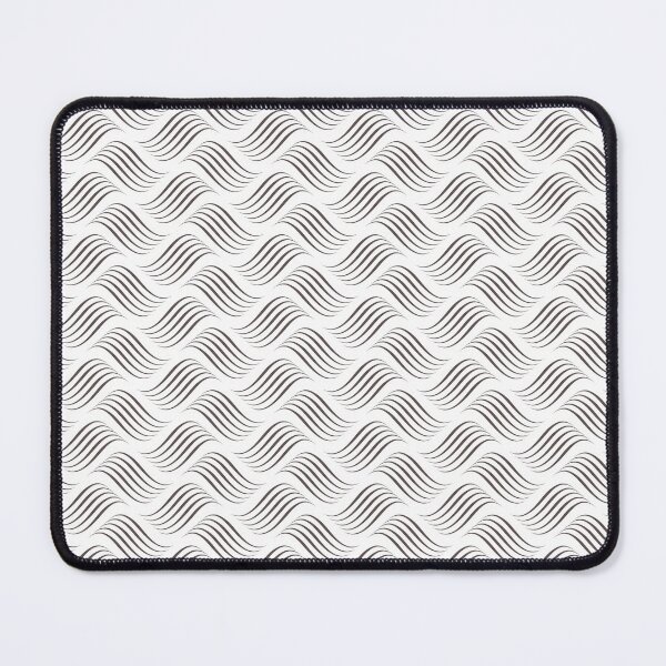 Item preview, Dark Brown and White Wavy Tessellation Pattern Pairs DE 2022 Popular Color Nomad DET697 designed and sold by ColorOfTheYears.