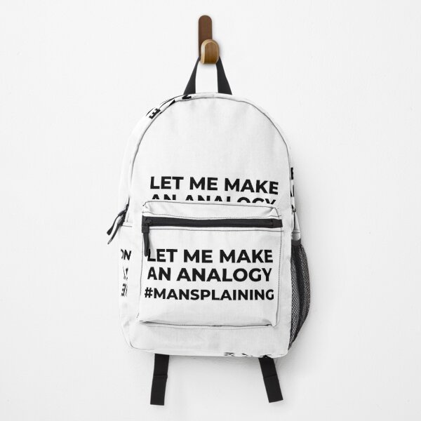 Item preview, Let me make an analogy #mansplaining designed and sold by arkantus.