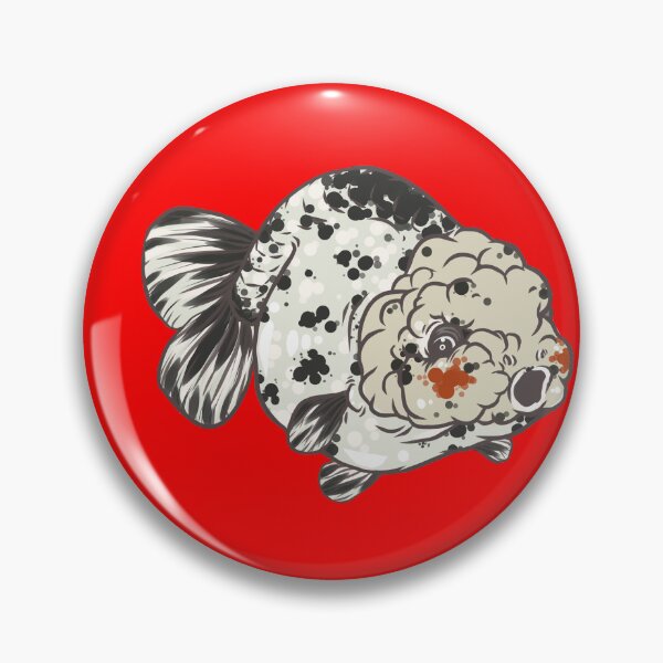 Item preview, Chinese cow ranchu goldfish designed and sold by FinnedTomato.