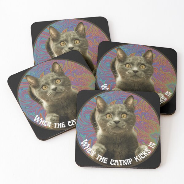 Item preview, When the catnip kicks in - funny kitten designed and sold by themkat.