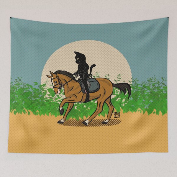 Item preview, Horse riding designed and sold by BATKEI ART.