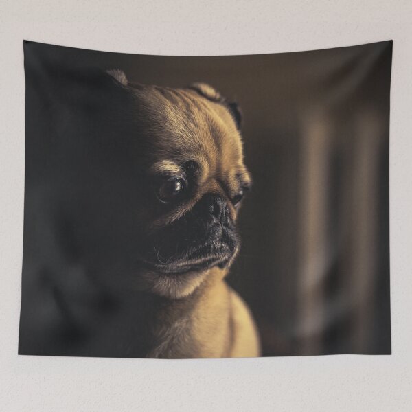 Item preview, Pug Portrait designed and sold by HouseHavoc.
