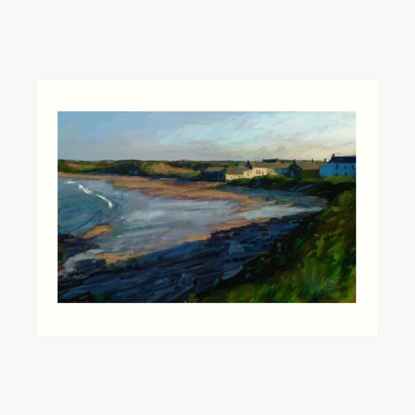 Low Newton, Evening Art Print