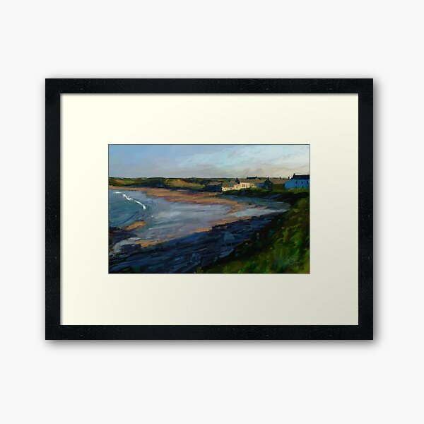 Low Newton, Evening Framed Art Print