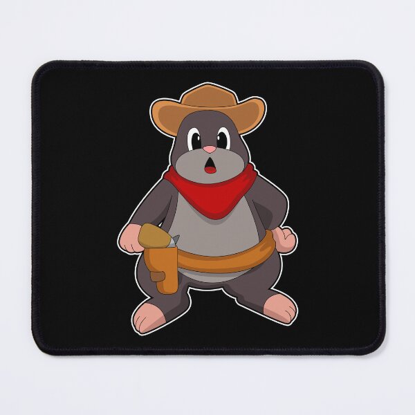 Item preview, Mole as Cowboy designed and sold by Snabdesign84.