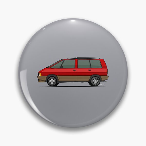 Item preview,  Espace S1 Single side view illustration - Red designed and sold by RJWautographics.