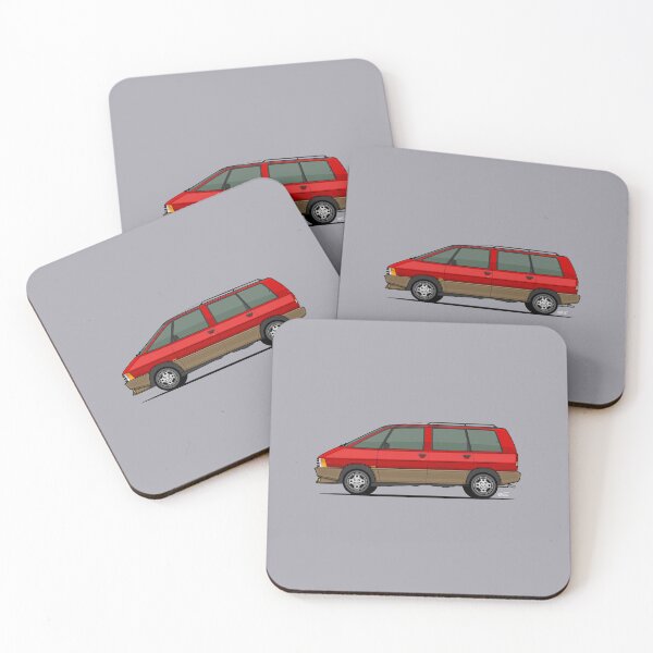 Item preview,  Espace S1 Single side view illustration - Red designed and sold by RJWautographics.