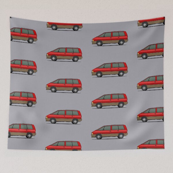 Item preview,  Espace S1 Single side view illustration - Red designed and sold by RJWautographics.