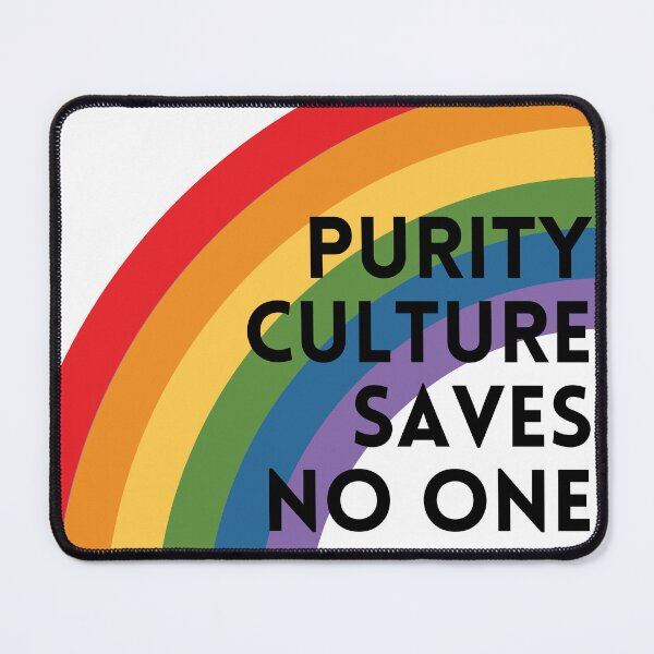 Item preview, Purity Culture Saves No One Rainbow designed and sold by tiredandbored.