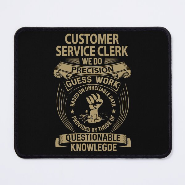 Item preview, Customer Service Clerk T Shirt - We Do Precision Job Gift Item Tee designed and sold by paneczkopat.