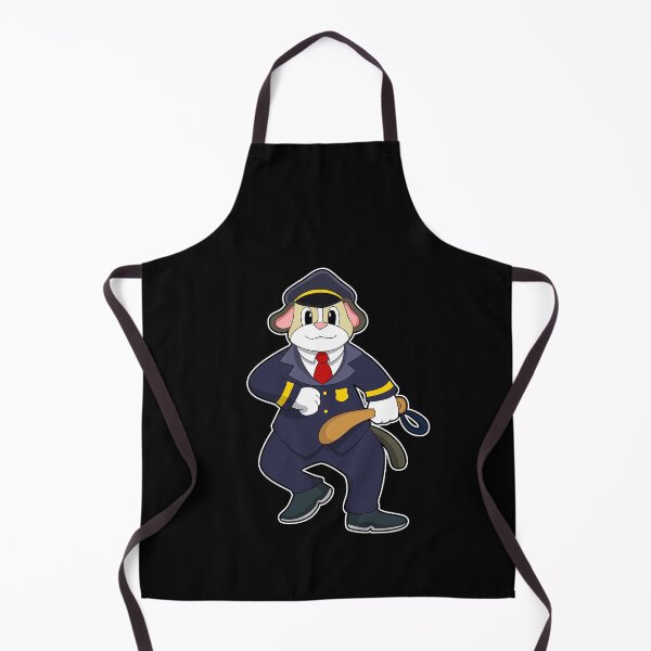 Item preview, Dog as Police officer with Police uniform designed and sold by Snabdesign84.