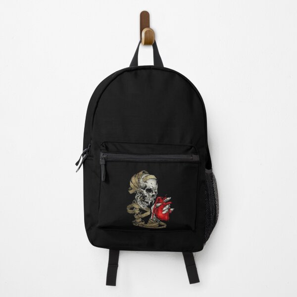 Item preview, skull with heart designed and sold by Caos ..